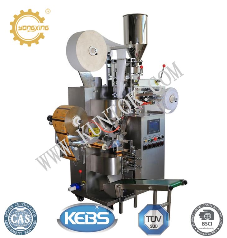 C18 High End Full Automatic Inner and Outer Tea Bag Packing Machine with Filter Paper